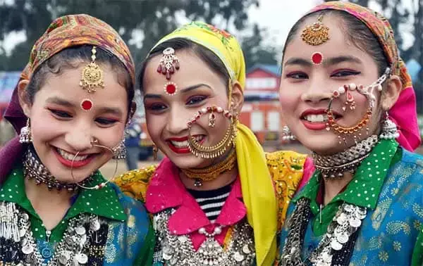 Garhwali women